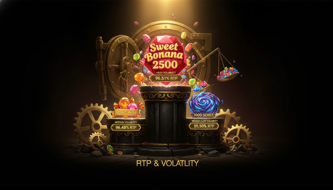 RTP & Volatility: 2500 vs Original vs 1000 Series | Sweet Bonanza 2500