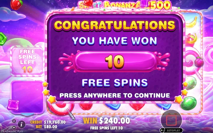 Sweet Bonanza 2500 screenshot 4